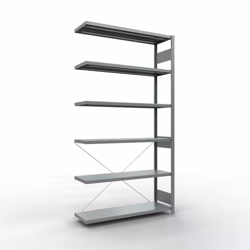 Figure n° 14 de l'article étagère supplémentaire pour système enfichable 2500x1300x400 mm, type 250 kg, galvanisée du groupe de produits système enfichable de la marque Schulte Lagertechnik