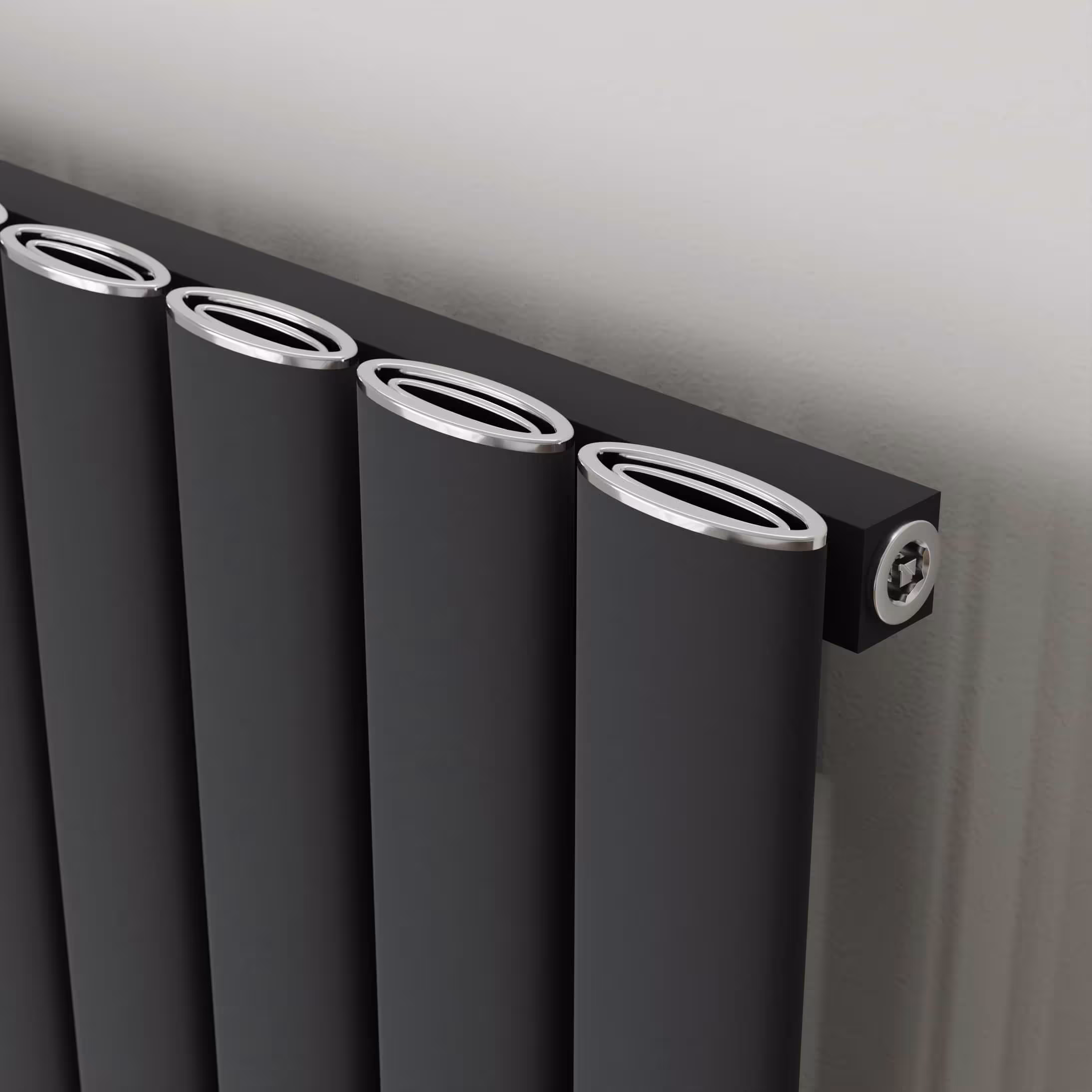 Radiateur en aluminium Novus 1800 mm x 415 mm 977 watts raccordement central structure anthracite de la marque Ximax de la catégorie radiateur