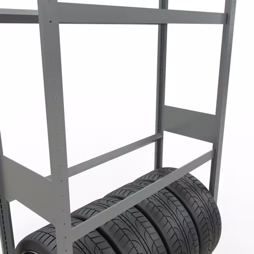 Figura n. 13 dell'articolo scaffale base, portaruote/pneumatico, 3500 x 1050 x 400 mm, zincato, 5 livelli di stoccaggio del gruppo di prodotti Scaffali della marca Schulte Lagertechnik
