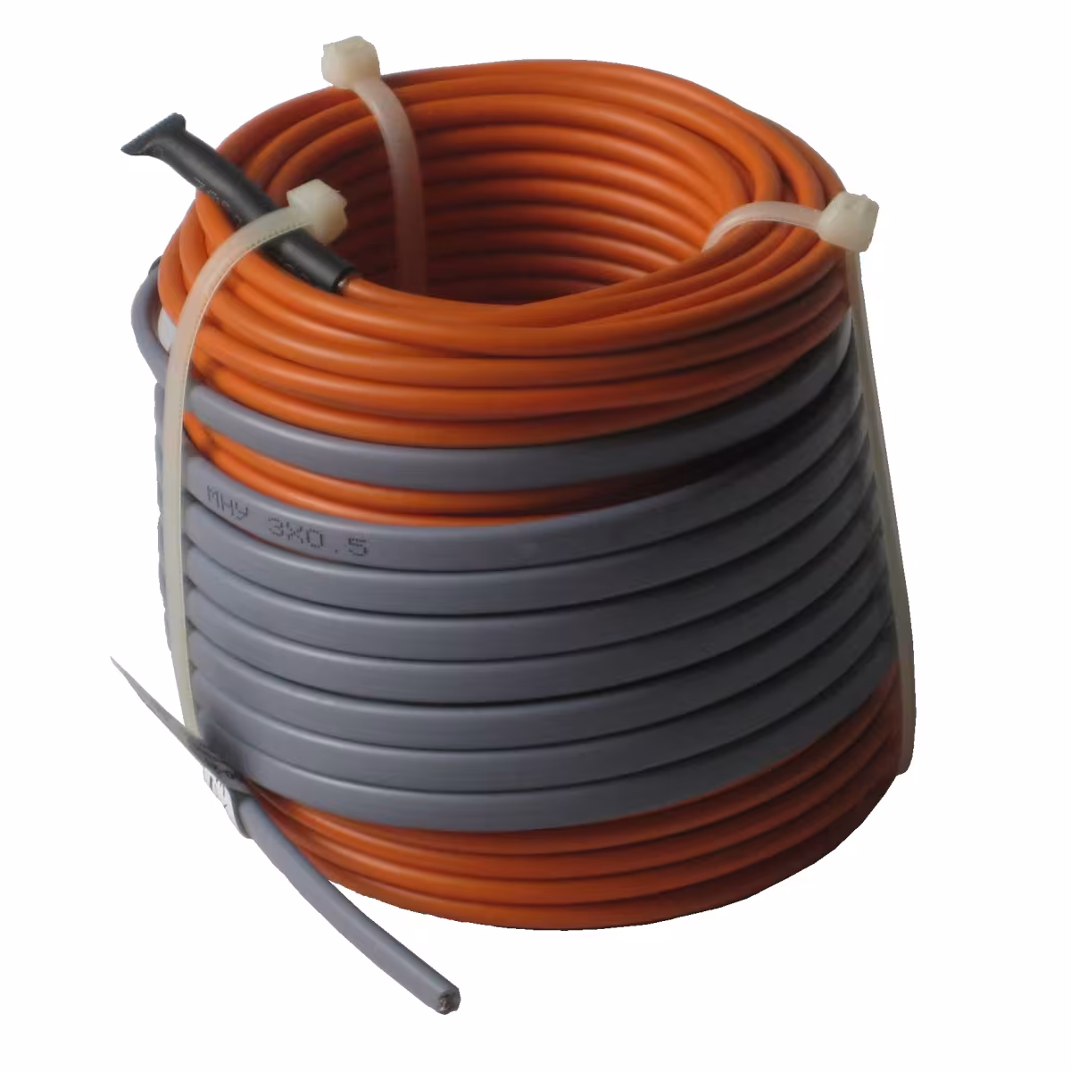 Riscaldamento a pavimento elettrico professionale HoWaTech | Set con filo riscaldante e controller di lunghezza standard e superficie 1-1,5 m² di HoWaTech con articolo n. 203011