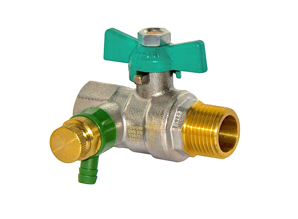 Produktbild 2100845 Eau potable Vannes à bille Vidange Manchon FF-FM