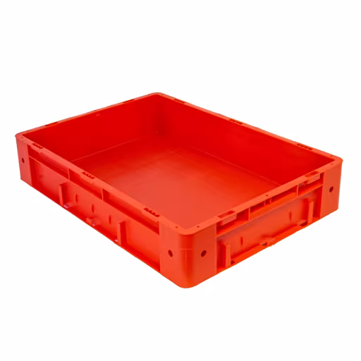 Scatola impilabile Euro 120 x 400 x 600, rossa, PP, accessori, articolo n. 20416