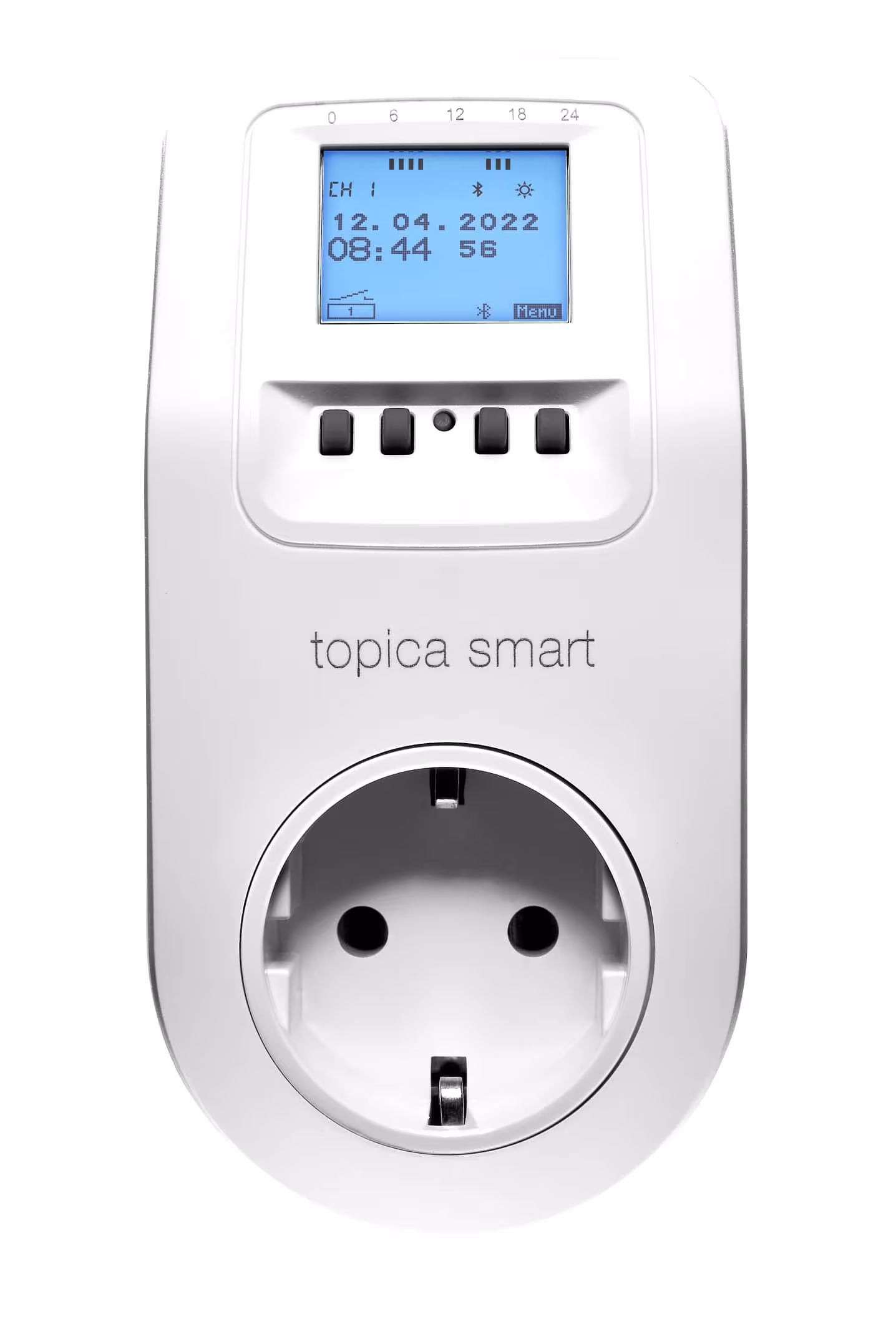 Temporizzatore di distribuzione topica smart dalla categoria building automation con GTIN 4010940046408 Temporizzatore di distribuzione topica smart della marca tecnologica Grässlin Zeitschaltung della linea di prodotti Installation