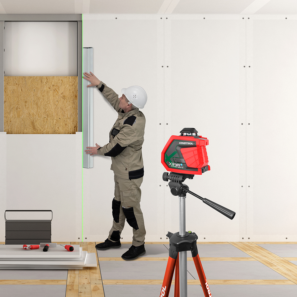 Kreuzlinienlaser + Punktlaser Xliner Combo 360G