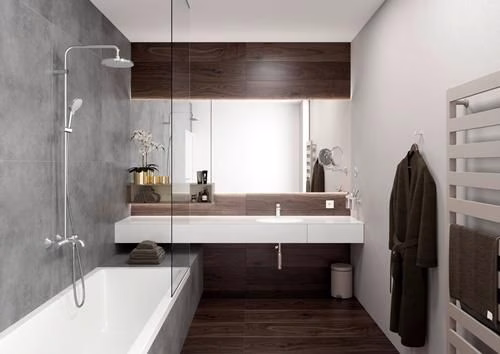 Detailbild 4038212 Hansgrohe miscelatore monocomando per lavabo VERNIS Blend 100 con scarico pop-up da 1 1/4 di pollice cromo