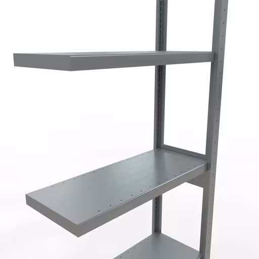 Figura n. 14 dell'articolo scaffale aggiuntivo, scaffale a scaffale, sistema a innesto MULTIplus250, 2500 x 750 x 300 mm (AxLxP), 6 ripiani, barre longitudinali, zincato del gruppo di prodotti sistema a innesto della marca Schulte Lagertechnik