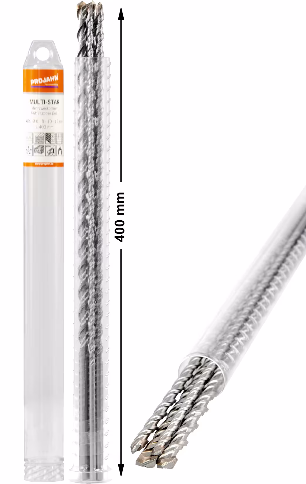 Set Multistella 4 pezzi. 400 mm di lunghezza 6, 8, 10, 12, mm da PROJAHN Set Multistella 4 pezzi. 400 mm di lunghezza 6, 8, 10, 12, mm, punta, articolo n. 57003