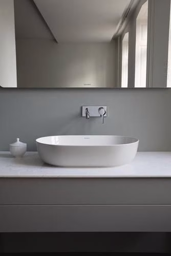 Detailbild 4059779 Duravit C.1 Mitigeur monocommandé pour lavabo, encastré Bec déverseur 225 mm, sans tirette, chrome Hansgrohe