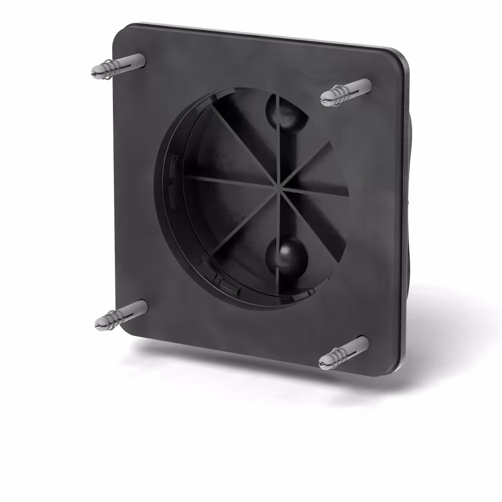 Flangia di montaggio BKD150-AF-235/BE-VZ zincata di UGA System-Technik con articolo n. 403115000010