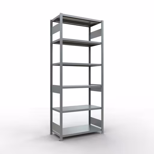 Figure n° 10 de l'article étagère de base, système d'étagères enfichables MULTIplus250, 2500 x 1000 x 500 mm, 6 étagères, galvanisées du groupe de produits système enfichable de la marque Schulte Lagertechnik