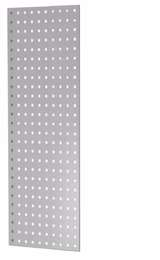 Panneau latéral en tôle perforée, 90 x 1000 x 400 mm (H x P), gris clair RAL 7035 de Schulte Lagertechnik de la gamme de produits du système enfichable