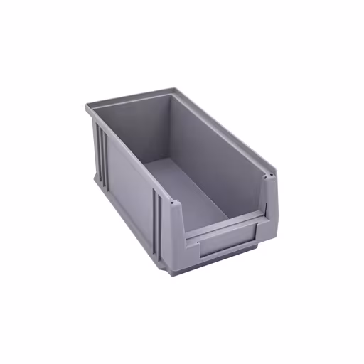 Un'altra vista dell'articolo contenitore a vista, PxLxA 290x150x125 mm, grigio, polipropilene della categoria Scaffali