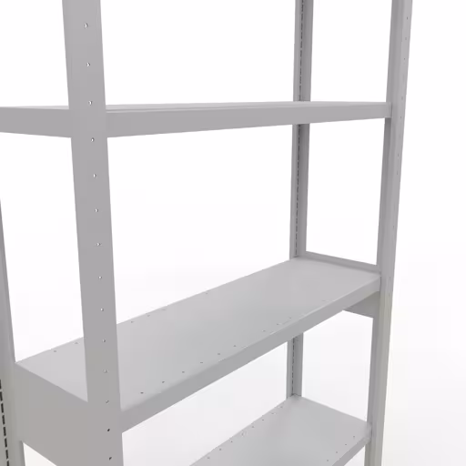 Image du produit n° 12 de l'article étagère de base, étagère, système enfichable MULTIplus330, 2500 x 1000 x 300 mm, 6 étagères, barres de longueur, RAL 7035 gris clair Figure n° 12 de l'article étagère de base, étagère, système enfichable MULTIplus330, 2500 x 1000 x 300 mm, 6 étagères, RAL 7035 gris clair du groupe de produits système enfichable de Schulte Lagertechnik