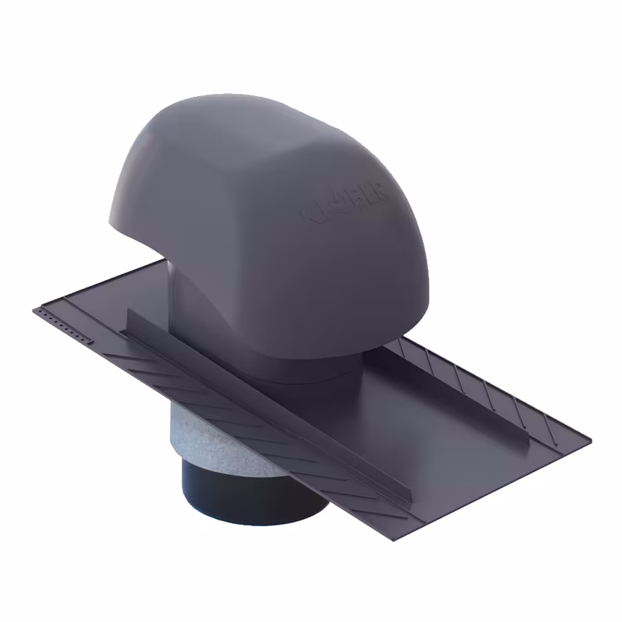 Set di ventilazione Venduct, passaggi su tetto ripido, articolo n. KE0563-3-GD-0429