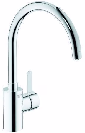 Miscelatore monocomando da cucina GROHE Eurosmart C 31180, bocca alta, bassa pressione, cromato, della categoria rubinetti da cucina con codice articolo 6000515900