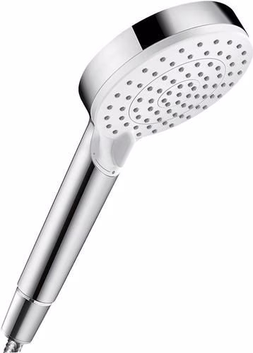 Douchette Hansgrohe CROMETTA VARIO DN 15 EcoSmart, débit réduit 6 l/min, blanc/chrome, de la marque Showerheads Douchette Hansgrohe CROMETTA VARIO DN 15 EcoSmart, faible débit 6 l/min, blanc/chrome, de la catégorie pommeau de douche, référence 6000645530