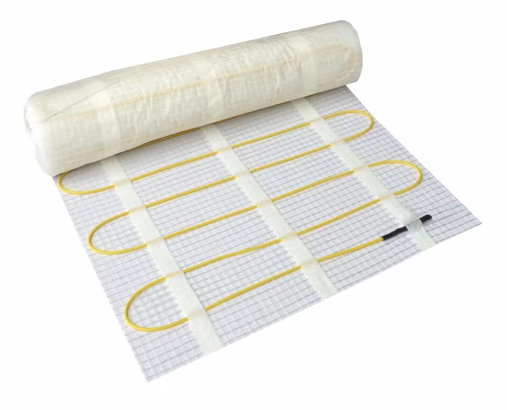 Riscaldamento a pavimento elettrico classico HoWaTech | Tappetino riscaldante 160 W/m² per pavimenti in ceramica, riscaldamento elettrico a pavimento, art. n. 207002