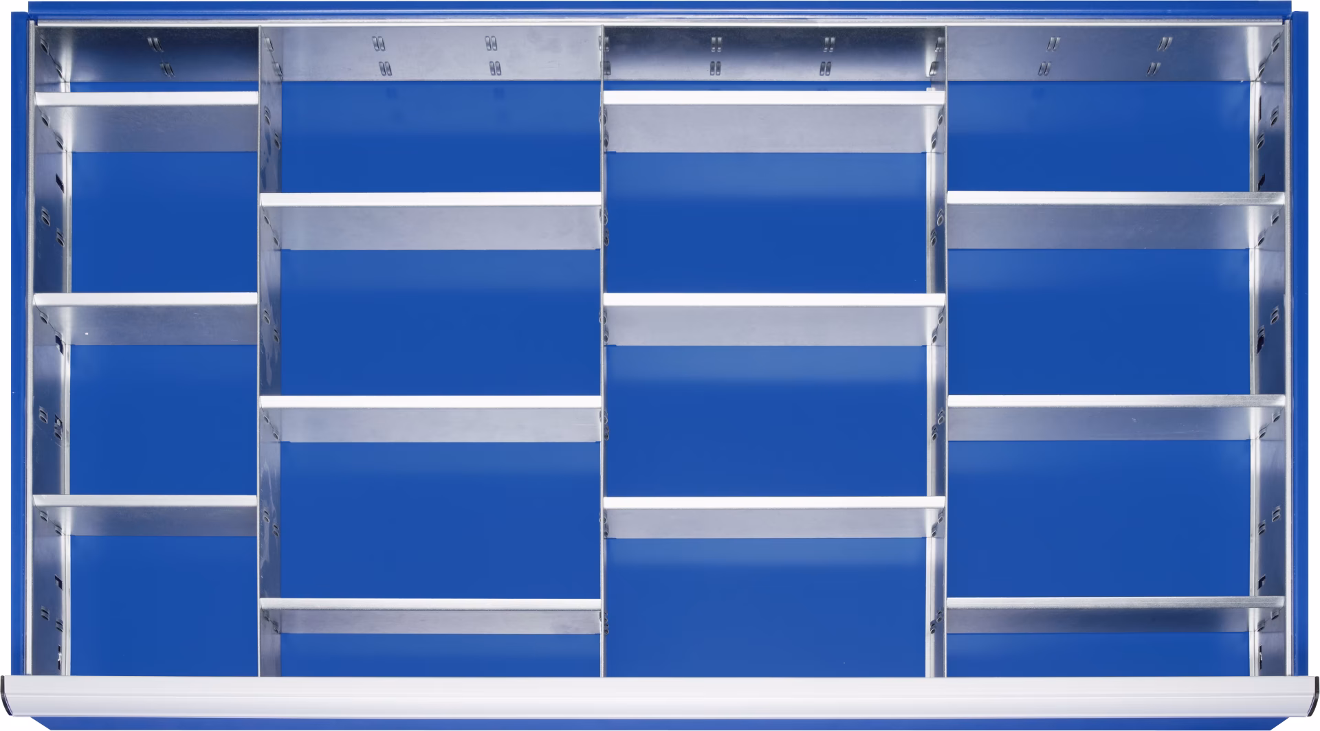 Set divisori 72 per cassetti di dimensioni XXL, per altezza frontale 180-360 mm di Rau Set di divisori 70-75 per cassetti di dimensioni XXL dalla categoria Attrezzature per postazioni di lavoro con il numero di articolo 09-200-72