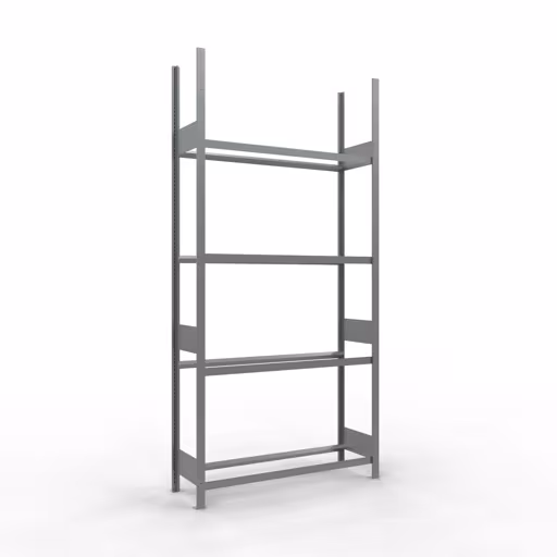 Figure n° 11 de l'article Rayonnage de base, rayonnage pour roues/pneus, 2750 x 1300 x 400 mm, galvanisé, 4 niveaux de stockage avec une charge de compartiment de 150 kg par niveau du groupe de produits des rayonnages à étagères de Schulte Lagertechnik