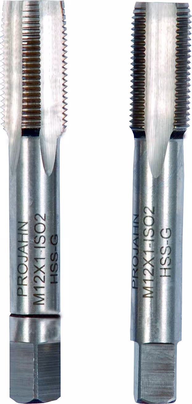 Maschio a mano MF HSS DIN 2181 - 2 pezzi., utensili per filettare, articolo n. 9352015