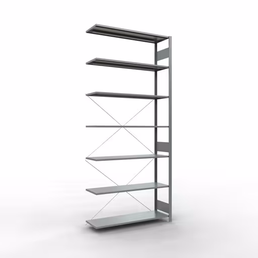 Immagine aggiuntiva dell'articolo sistema a innesto ripiano aggiuntivo 3000x1300x400 mm, tipo 150 kg, zincato da ripiano aggiuntivo
