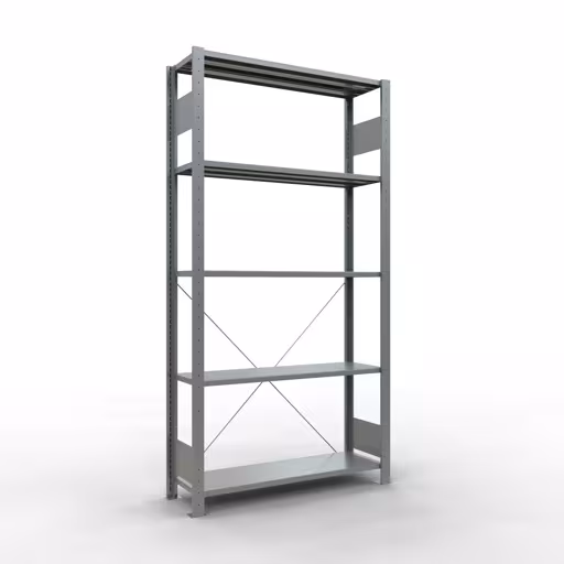 Figure n° 15 de l'article étagère de base, système d'étagères enfichables MULTIplus150, 2000 x 1000 x 300 mm, 5 étagères, galvanisées du groupe de produits système enfichable de la marque Schulte Lagertechnik