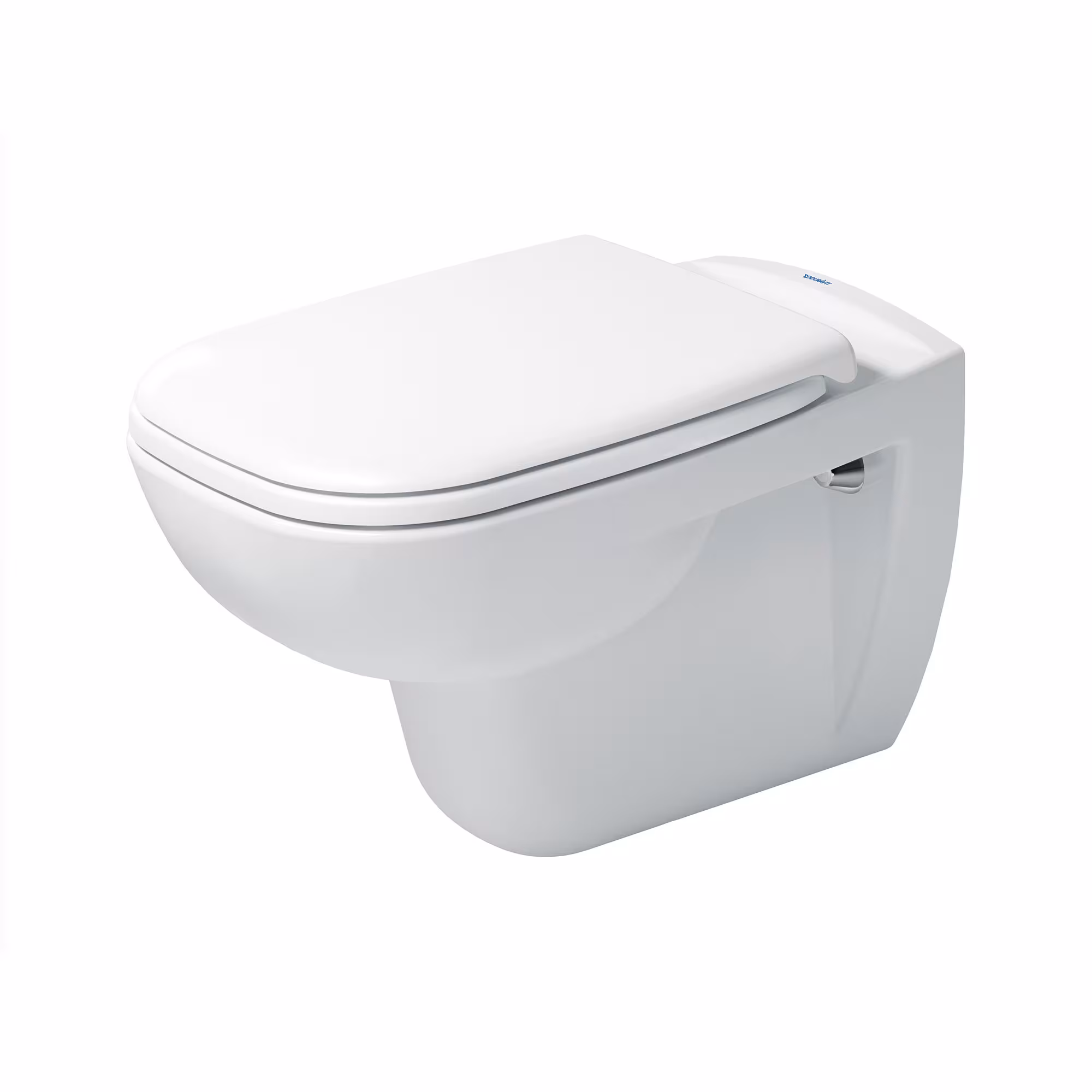WC suspendu DURAVIT D-Code design de Sieger Design, lavabo suspendu en céramique sanitaire pour 4,5 litres d'eau de chasse de Duravit WC suspendus et sur pied DURAVIT design "D-Code", WC/WC, réf. 7171867