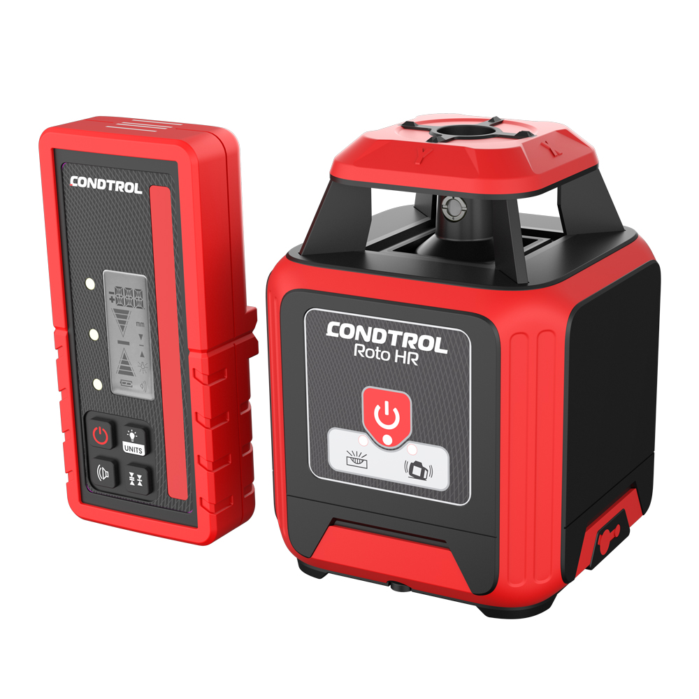 Ohne Text 847753 Horizontaler Rotationslaser mit ROTEM Laserstrahl Roto HR