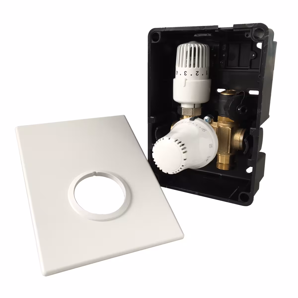 Scatola di controllo HoWaTech TH-RTL UP | Valvola RTL con termostato per riscaldamento a pavimento ad acqua calda di AlcaPlast Scatola di controllo HoWaTech TH-RTL UP | Valvola RTL con termostato per riscaldamento a pavimento ad acqua calda, controllo riscaldamento a pavimento ed impianto elettrico, articolo n. 902020