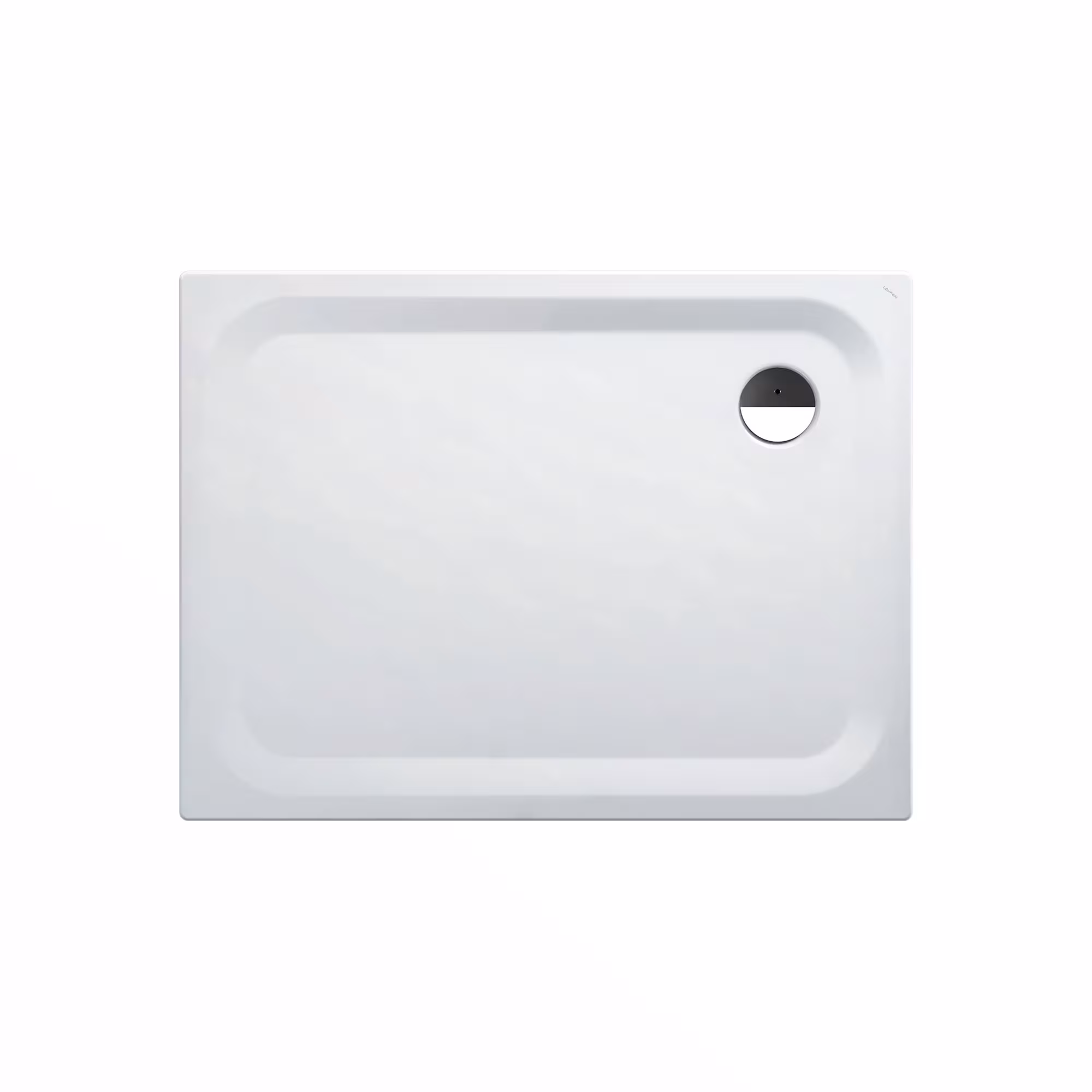 Receveurs de douche plats en acier, receveurs de douche en acier émaillé, réf. 1035967