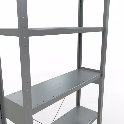 Image du produit n° 12 de l'article étagère de base, système enfichable MULTIplus250, 2500 x 1000 x 300 mm, 6 étagères, galvanisées de la gamme de produits système enfichable de la marque Schulte Lagertechnik