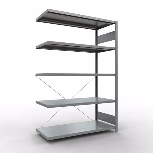 Figure n° 14 de l'article étagère supplémentaire pour système enfichable 2000x1300x600 mm, type 250 kg, galvanisée du groupe de produits système enfichable de la marque Schulte Lagertechnik
