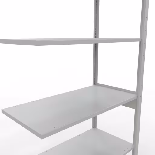 Figura n. 15 dell'articolo scaffale aggiuntivo, scaffale, sistema a innesto MULTIplus85, 2500 x 1000 x 500 mm, 6 ripiani, RAL 7035 grigio chiaro del gruppo di prodotti Sistema a innesto della marca Schulte Lagertechnik