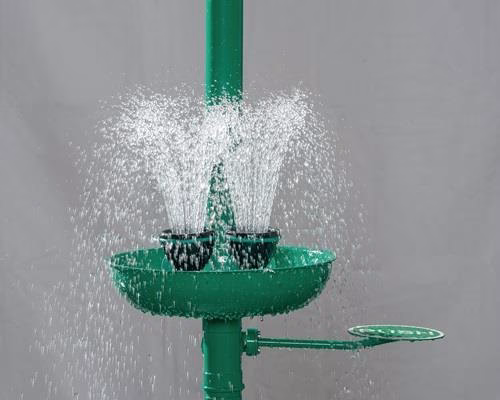 Detailbild 4058028 Laveur d'yeux ClassicLine avec cuvette de récupération Montage mural Raccord 3/4 femelle pouce B-SAFETY