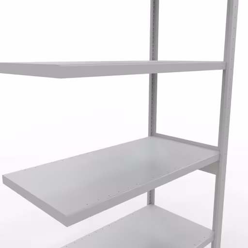 Figure n° 13 de l'article, système d'étagères enfichable MULTIplus330, 2500 x 1000 x 500 mm, 6 étagères, gris clair RAL 7035 du groupe de produits système enfichable de Schulte Lagertechnik