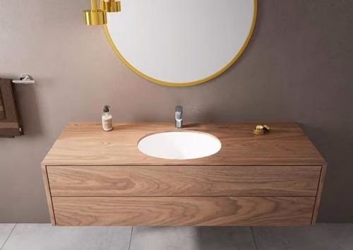 Hansgrohe Einhebel-Waschtischmischer VERNIS Blend 100 mit Zugstangen-Ablaufgarnitur 1 1/4 Zoll chrom