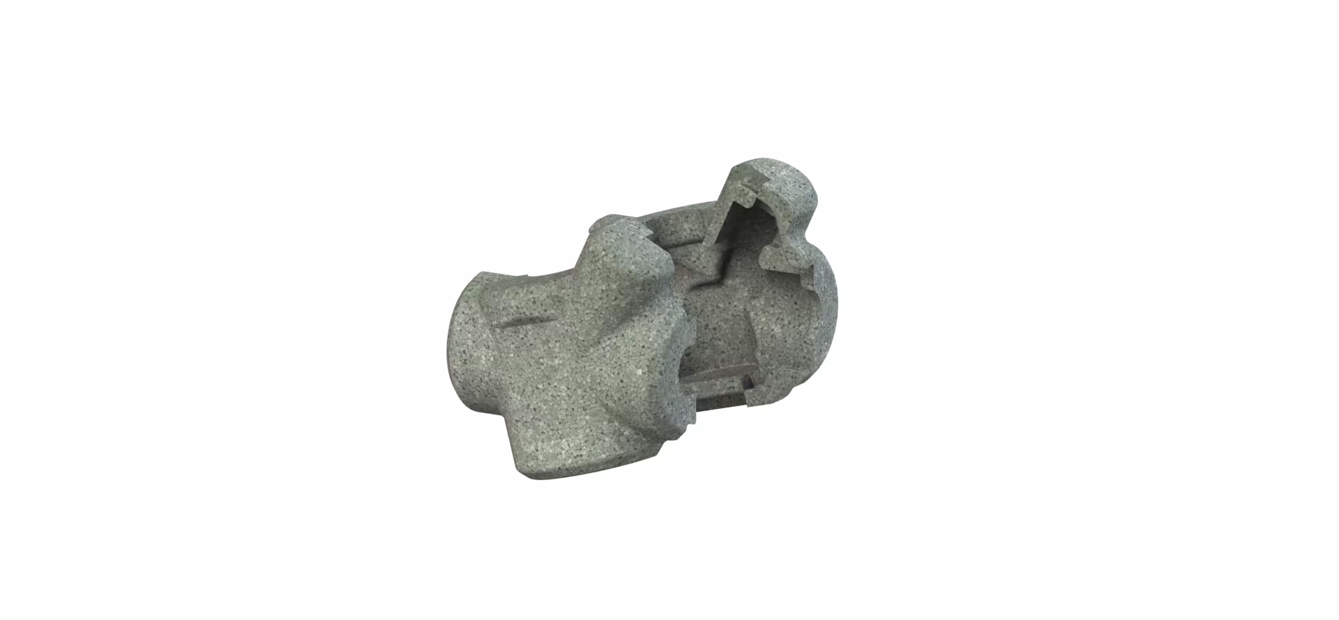 Raccordo guscio isolante in scatola EPP serie AB-QM grigio argento per valvola di controllo Danfoss AB-QM 4.0 di GWK Kuhlmann GWK Scatola in EPP serie AB-QM grigio argento per valvola di controllo Danfoss AB-QM 4.0, isolamento del raccordo