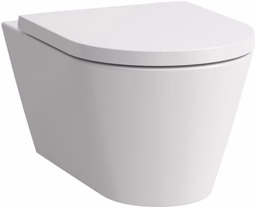 Detailbild 4050343 Laufen WC suspendu KARTELL sans rebord, chasse d'eau basse blanc