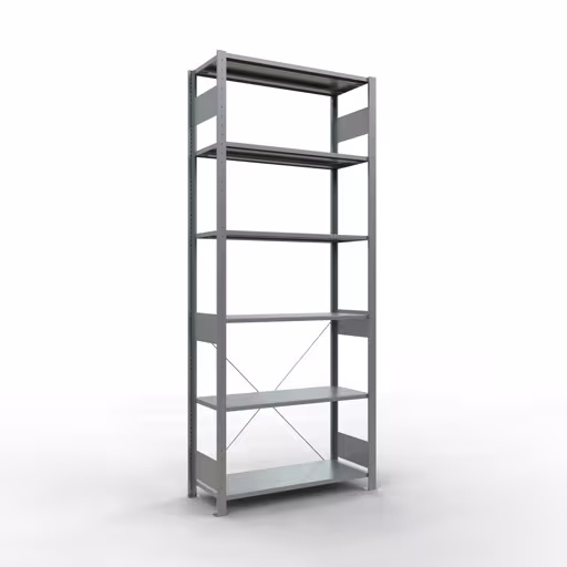 Figure n° 14 de l'article étagère de base, système d'étagères enfichables MULTIplus150, 2500 x 1000 x 400 mm, 6 étagères, galvanisées du groupe de produits système enfichable de la marque Schulte Lagertechnik