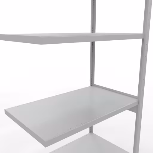 Figure n° 13 de l'article étagère complémentaire, étagère à étagères, système enfichable MULTIplus250, 3000 x 1000 x 600 mm, 7 étagères, gris clair RAL 7035 du groupe de produits système enfichable de la marque Schulte Lagertechnik