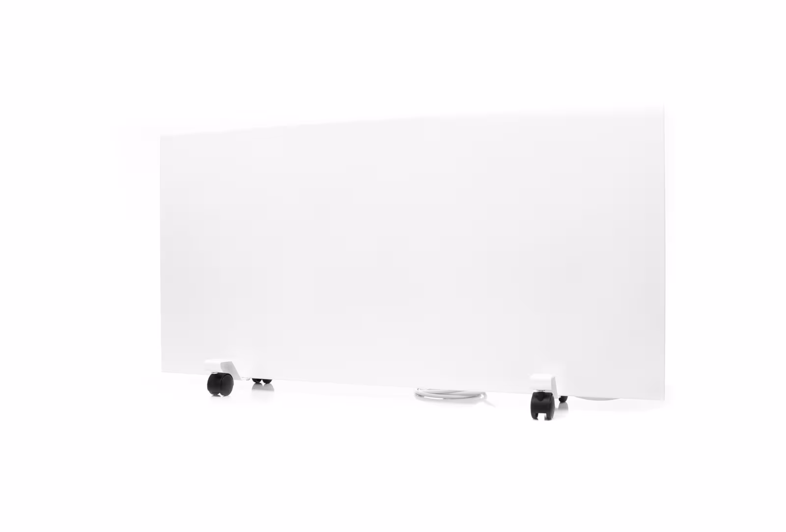 Riscaldatore mobile a infrarossi con rulli e termostato ambiente 500 mm x 1000 mm 750 Watt bianco di Ximax Riscaldatore a infrarossi Ximax riscaldatore mobile incl. rulli e termostato ambiente bianco, riscaldatore a infrarossi, articolo n. 40026