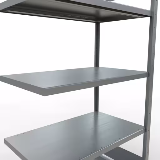 Figura n. 10 dell'articolo scaffale aggiuntivo, scaffale a scaffale, sistema a innesto MULTIplus250, 2000 x 1000 x 600 mm (AxLxP), 5 ripiani, barre longitudinali, zincato del gruppo di prodotti sistema a innesto della marca Schulte Lagertechnik
