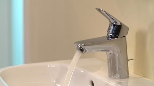 Detailbild 3994406 Hansgrohe Einhebel-Waschtischmischer LOGIS 70 Nennweite 15 mit Zugstangen-Ablaufgarnitur G 1 1/4 Zoll chrom