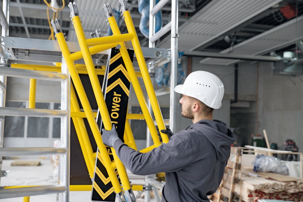 Munk FlexxTower Échafaudage pour une personne 6,1 mètres