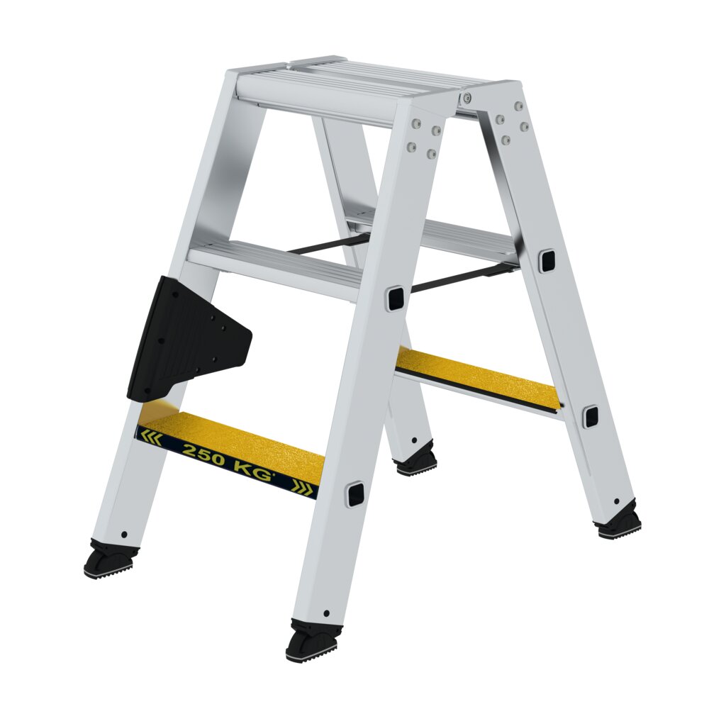 Scala a pioli Munk, portata 250 kg, accessibile da entrambi i lati, con gradino a clip R13, della categoria scale a pioli, numero articolo 043803
