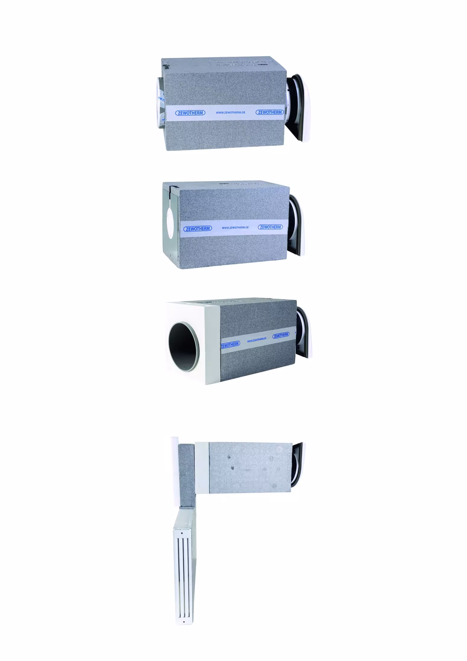 Zewotherm SmartFan Vorbereitungsset Isoliert von der Marke Zewotherm aus der Kategorie Zewotherm WRG Lüfter