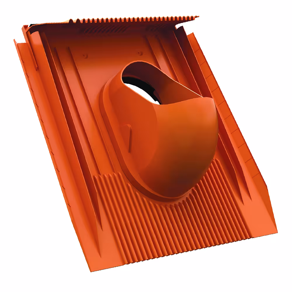 Piastra di base universale Venduct DN 110 grembiule lungo di Klöber Piastra di base universale Venduct DN 110 grembiule lungo, passaggi sul tetto ripidi