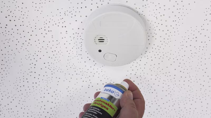 TecLine gaz d'essai pour détecteur de fumée 150 ml Körperteil, Finger, Hand, Person