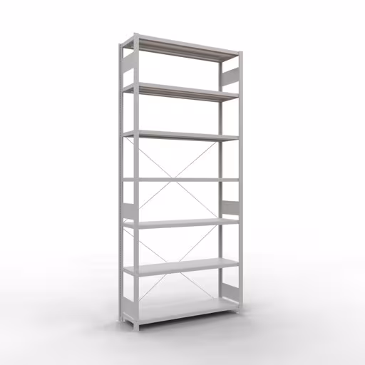 Figura n. 13 dell'articolo sistema a innesto ripiano base 3000x1300x400 mm, tipo 250 kg, grigio chiaro del gruppo di prodotti sistema a innesto della marca Schulte Lagertechnik