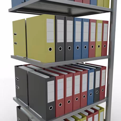 Rayonnage supplémentaire, étagère de bureau, système enfichable MULTIplus150, 1800 x 750 x 600 mm, 5 étagères, galvanisé, avec butée centrale de Schulte Lagertechnik de la catégorie étagères de bureau
